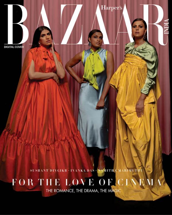 Ivanka Das (centre) was featured on the cover page of Harper’s Bazaar in 2023