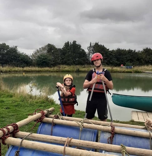 Jack Veal during his vacation