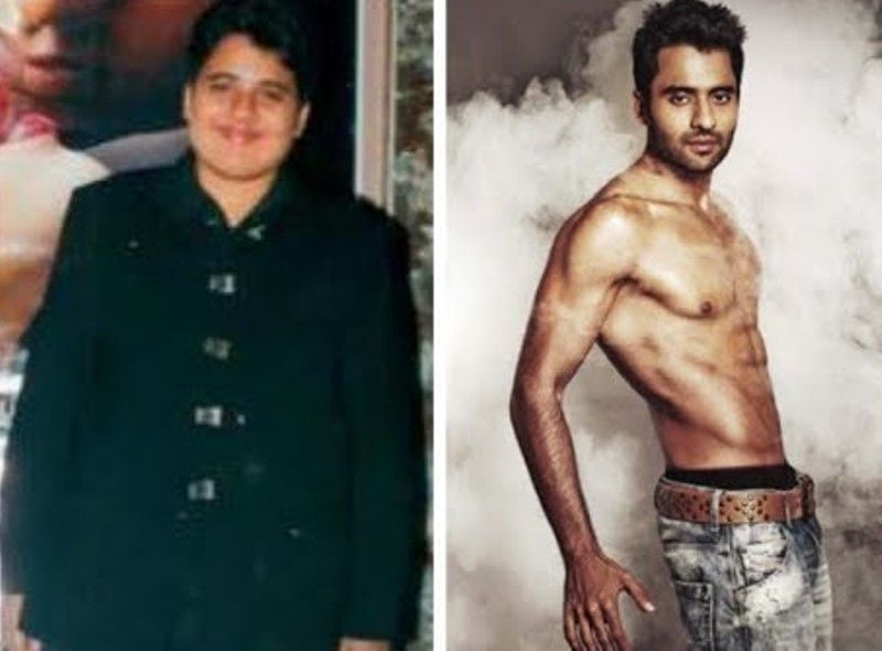 Jackky Bhagnani before and after transformation