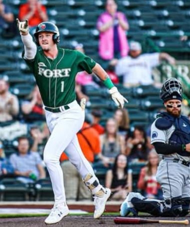 Jackson Merrill when he played in the Texas League