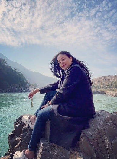 Jagrati Shukla during a trip