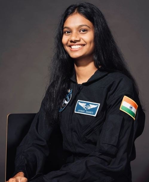 Jahnavi Dangeti when she published her scientific paper
