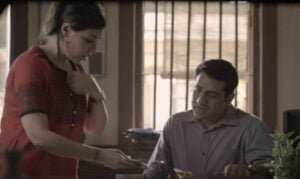 Jaineeraj Rajpurohit in a still from the short film Her- Let The Voice Be Yours on YouTube