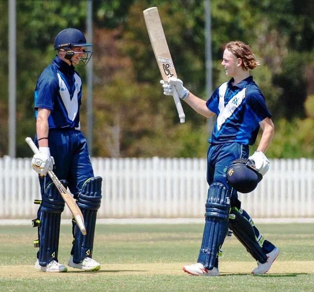 Jake Fraser-McGurk playing for Victoria