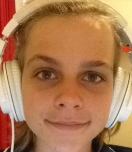 Jake Young in his teens