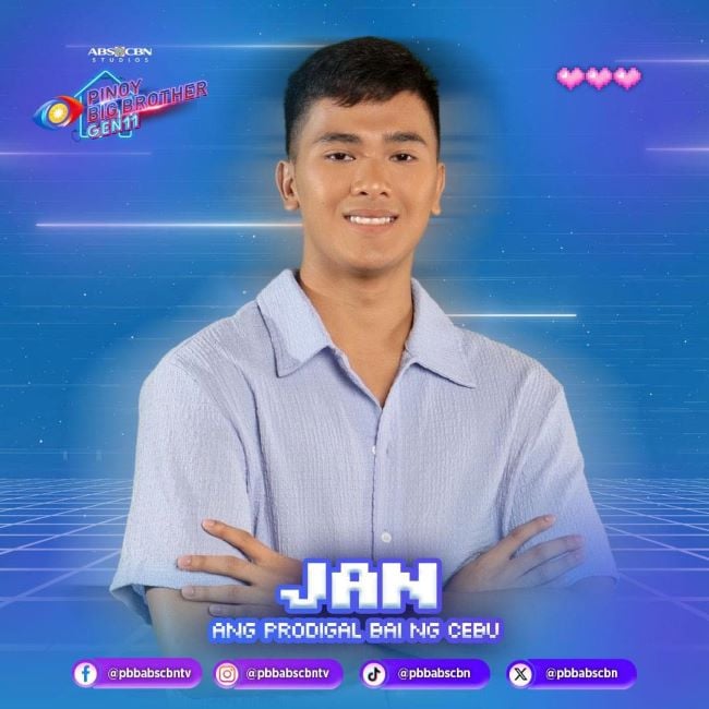 Jan Silva on the poster of Pinoy Big Brother: Gen 11 (2024)