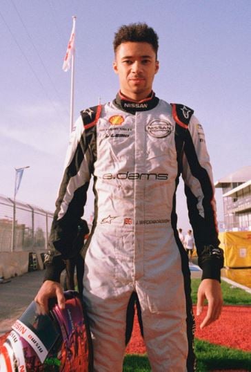 Jann Mardenborough during his break from racing