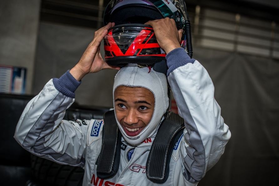 Jann Mardenborough during the Super Formula Championship