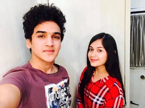 Jannat Zubair Rahmani with Faisal Khan
