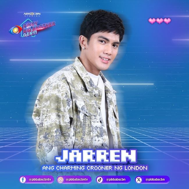 Jarren Garcia on the poster of Pinoy Big Brother Gen 11 (2024)