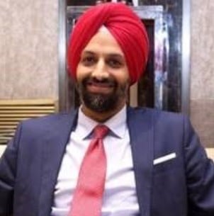 Jasdeep Singh Gill as a corporate official