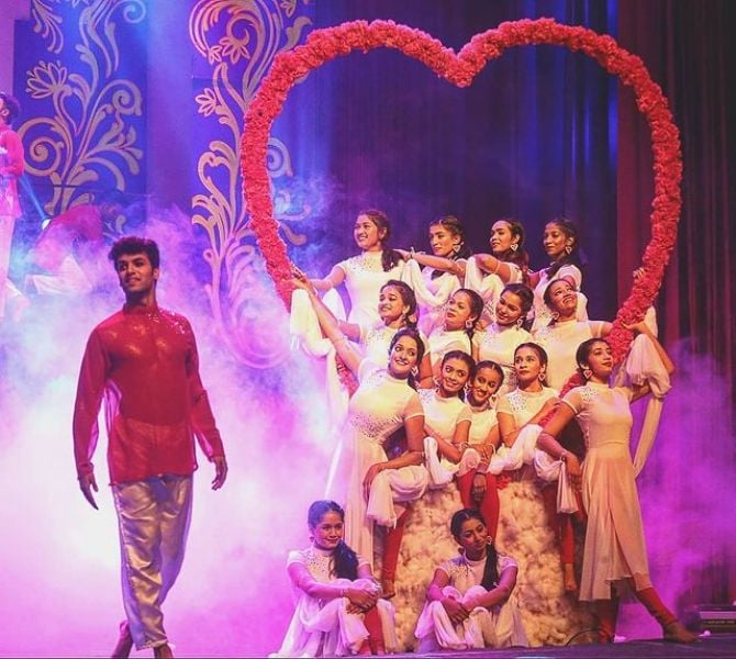 Jashwanth performing in an event