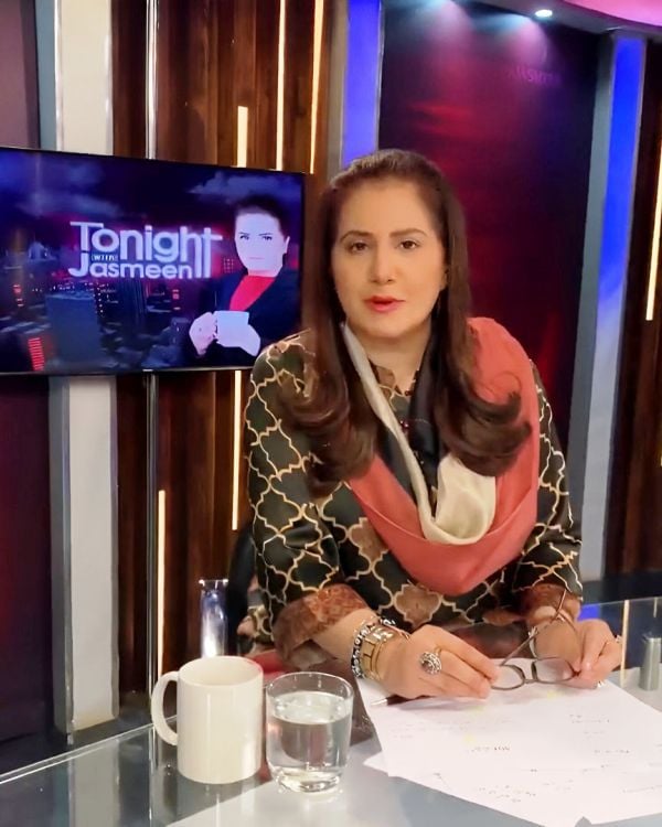 Jasmeen Manzoor, while hosting the show 