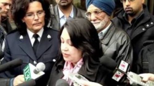 Jasmine Bhambra during a court trial