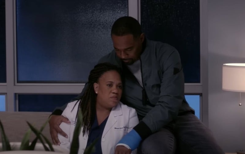 Jason George in a still from the American medical drama series Grey