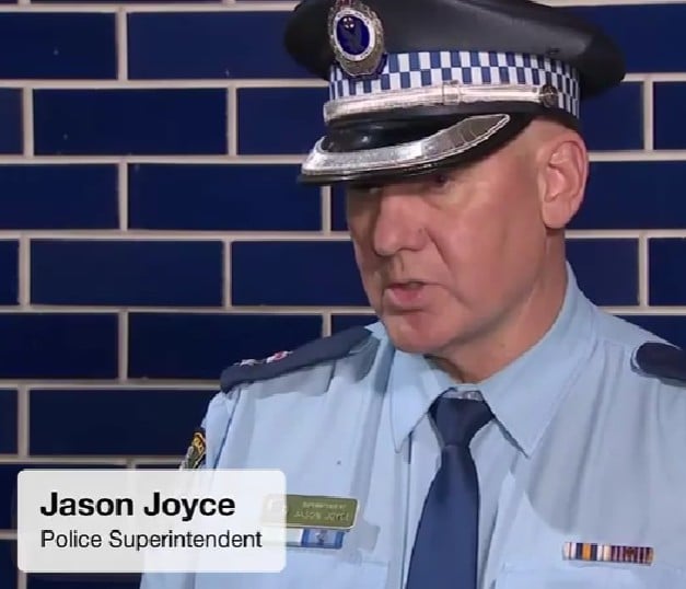 Jason Joyce, Riverstone Police Area Commander, while speaking to the media