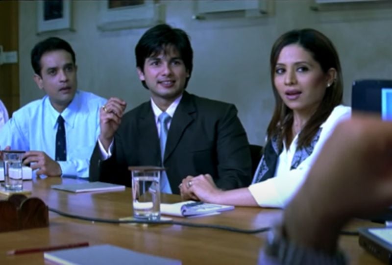 Jatin Sial in a still from the film Vivah (2006)