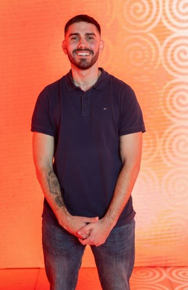 Jay Vella during his introductory video for Big Brother Malta