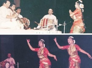 Jayashree Rao performing on stage