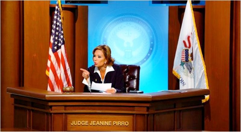 Jeanine Pirro, while hosting the show 