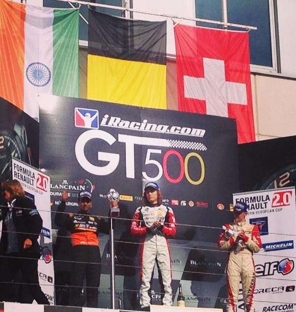 Jehan secured position 3 in qualifying but 5th position overall in the 2015 Formula Renault 2.0 NEC