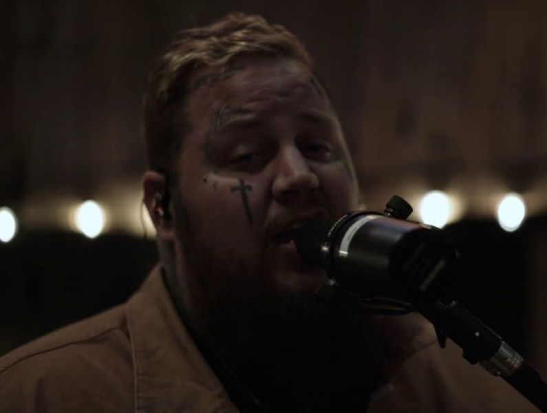 Jelly Roll in a still from the song Save Me