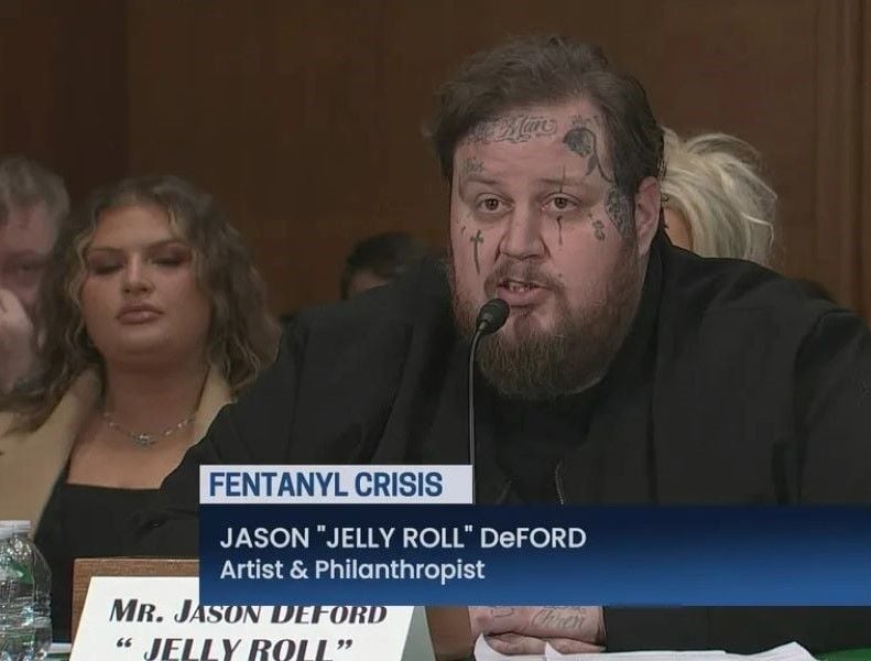 Jelly Roll speaking on the anti-fentanyl legislation