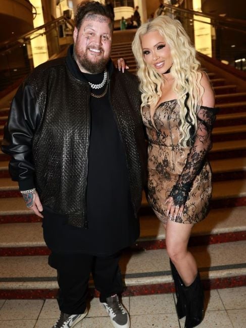 Jelly Roll with his wife Alyssa DeFord