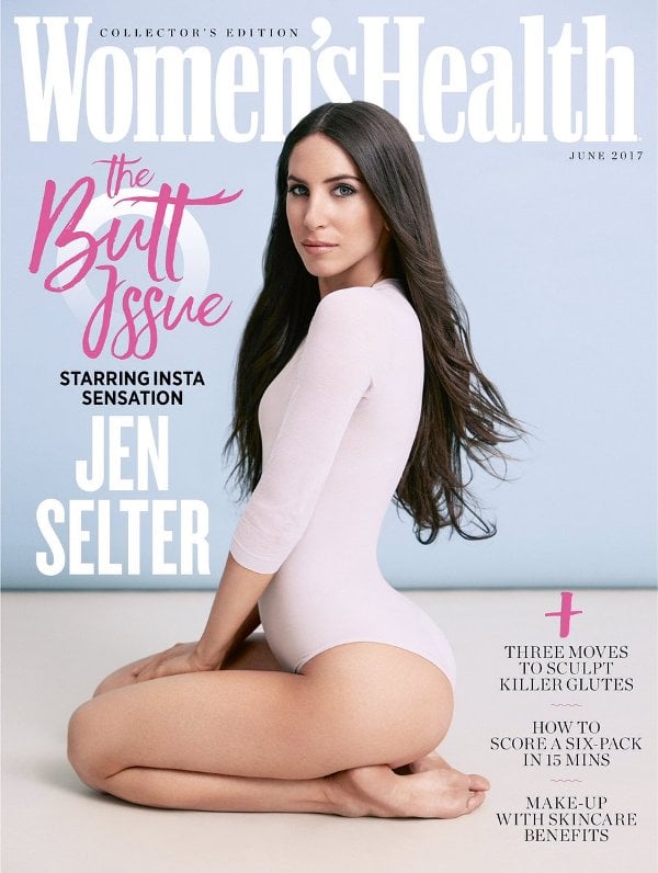 Jen Selter on the cover page of Women