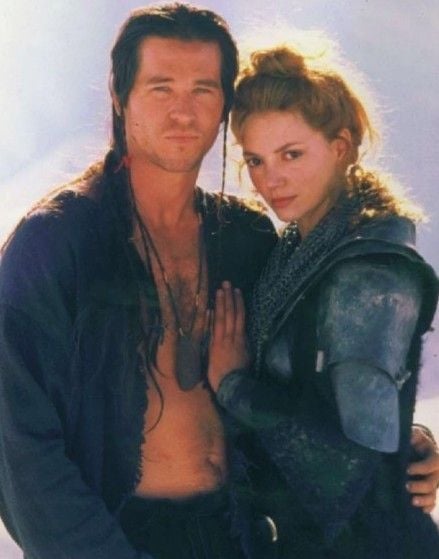 Joanne Whalley with Val Kilmer in the film Willow