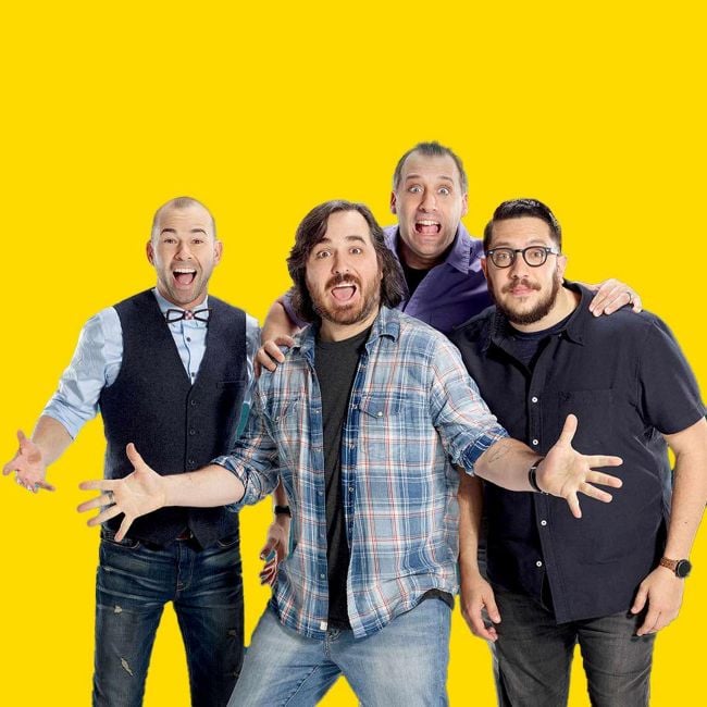 Joe Gatto with the comedy troupe, The Tenderloins