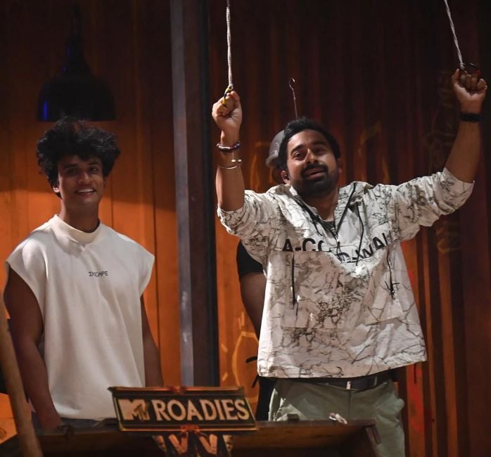 Joel Mathew in a still from the show, MTV Roadies Season 20