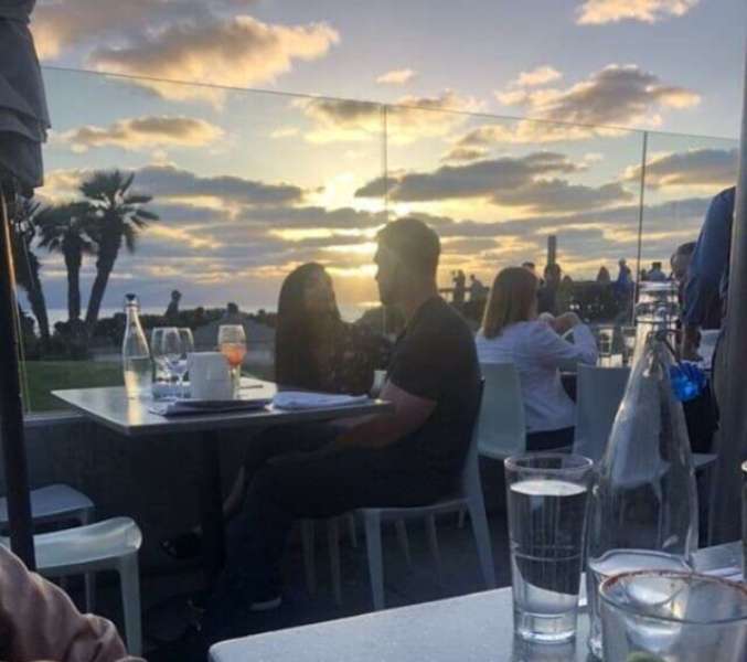 John Cena with Shay Shariatzadeh after movie shoot in Vancouver