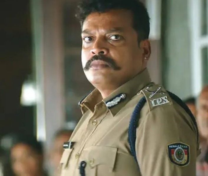 John Vijay in a still from the film 