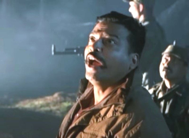 John Vijay in a still from the film 