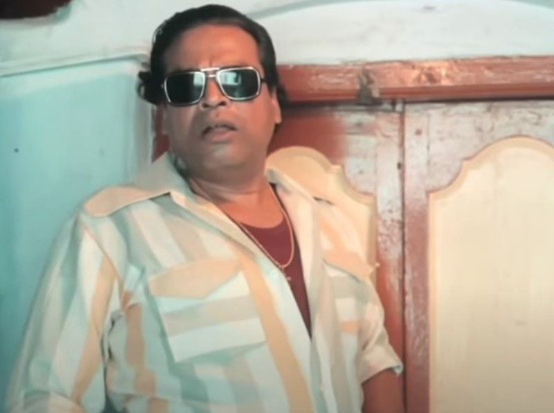 John Vijay (right) in a still from the film 