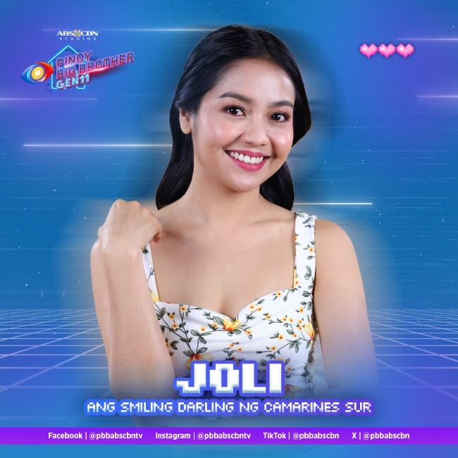 Joli Alferez on the poster of Pinoy Big Brother: Gen 11 (2024)