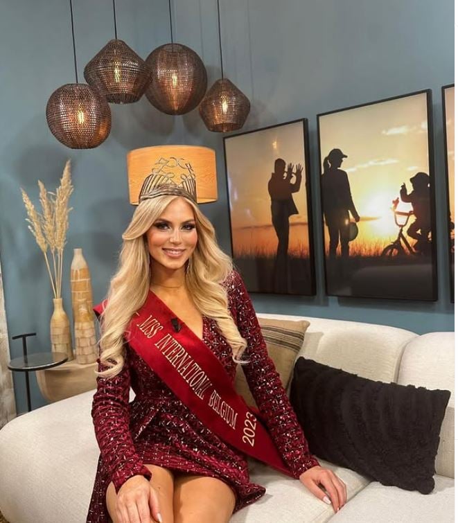 Jolien Pede as Miss International Belgium 2023