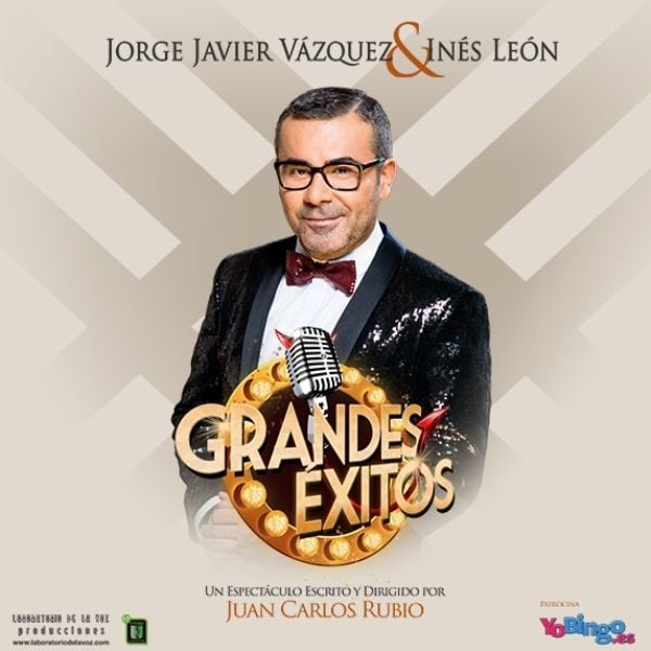 Jorge Javier Vázquez on the cover photo of the musical album