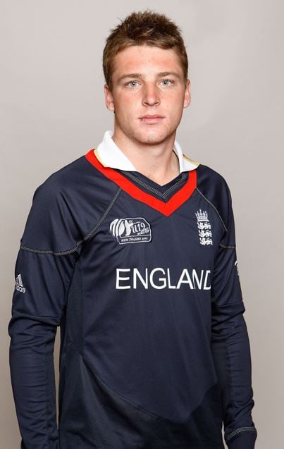Jos Buttler during the 2010 Under-19 World Cup