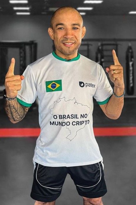 Jose Aldo as brand ambassador of Patex Ecosystem