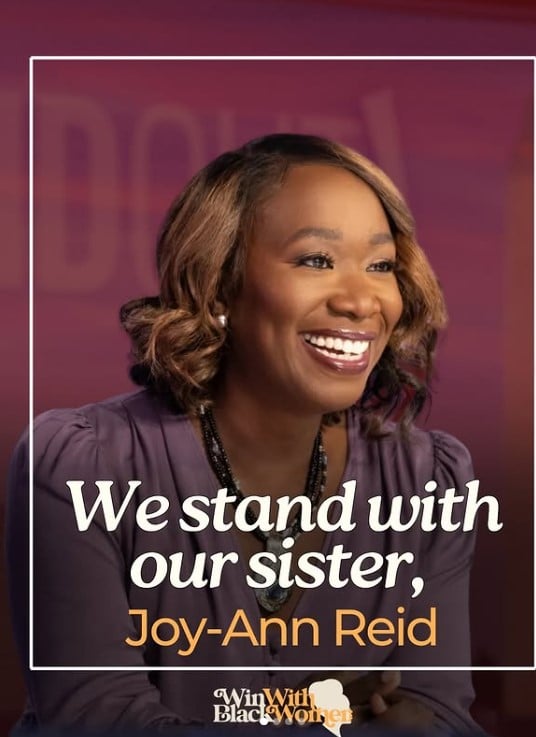 Joy Reid on the cover of a magazine