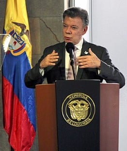 Juan Manuel Santos in 2016