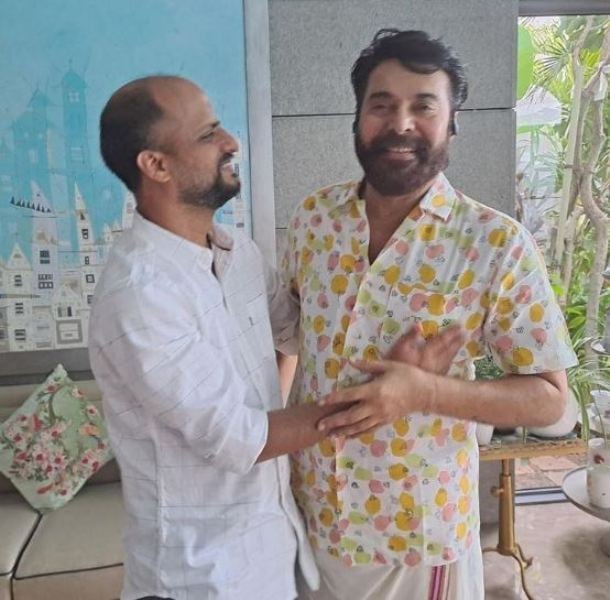 Jude Anthany Joseph and Mammootty