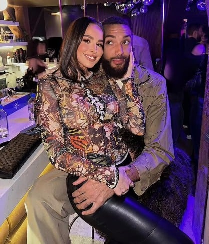 Julia Bonilla with Rudy Gobert