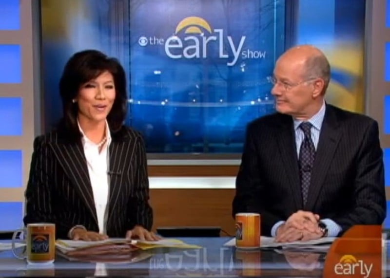 Julie Chen Moonves hosting The Early Show on CBS in 2009