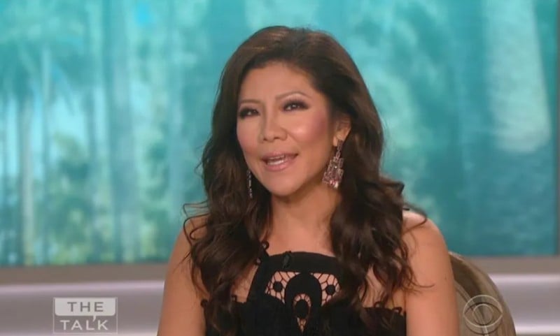 Julie Chen Moonves in a still from the talk show The Talk