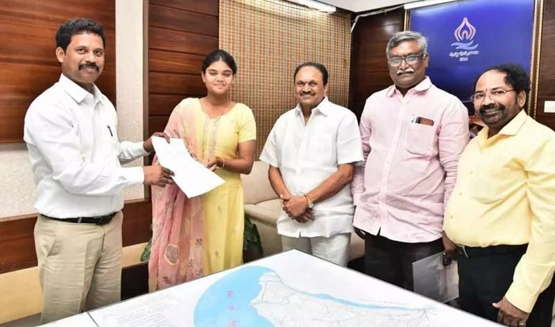 Jyothi Surekha Vennam being appointed as Deputy Collector