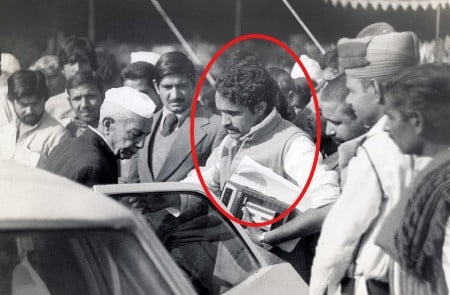 K. C. Tyagi with Chaudhary Charan Singh