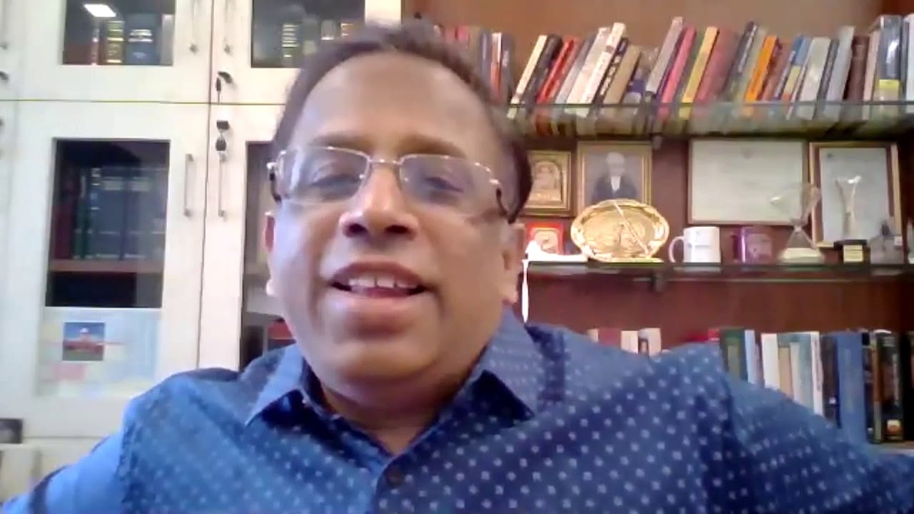 K. V. Viswanathan in his chamber